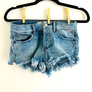 Free People Denim Shorts